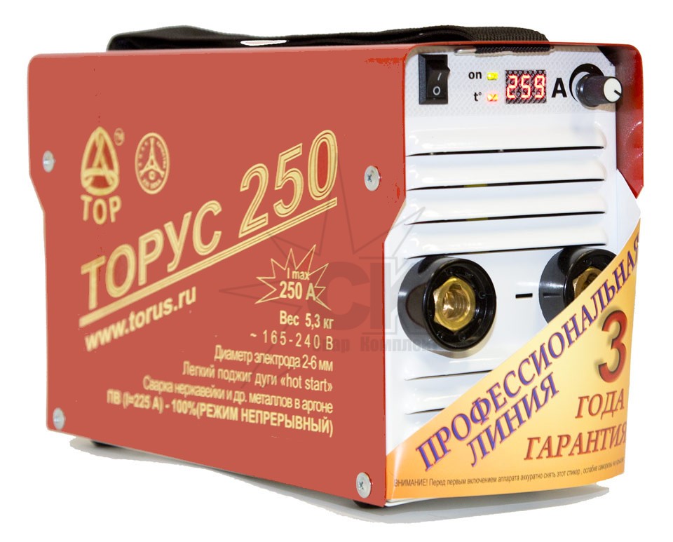 Инвертор сварочный ТОРУС-250 ЭКСТРА