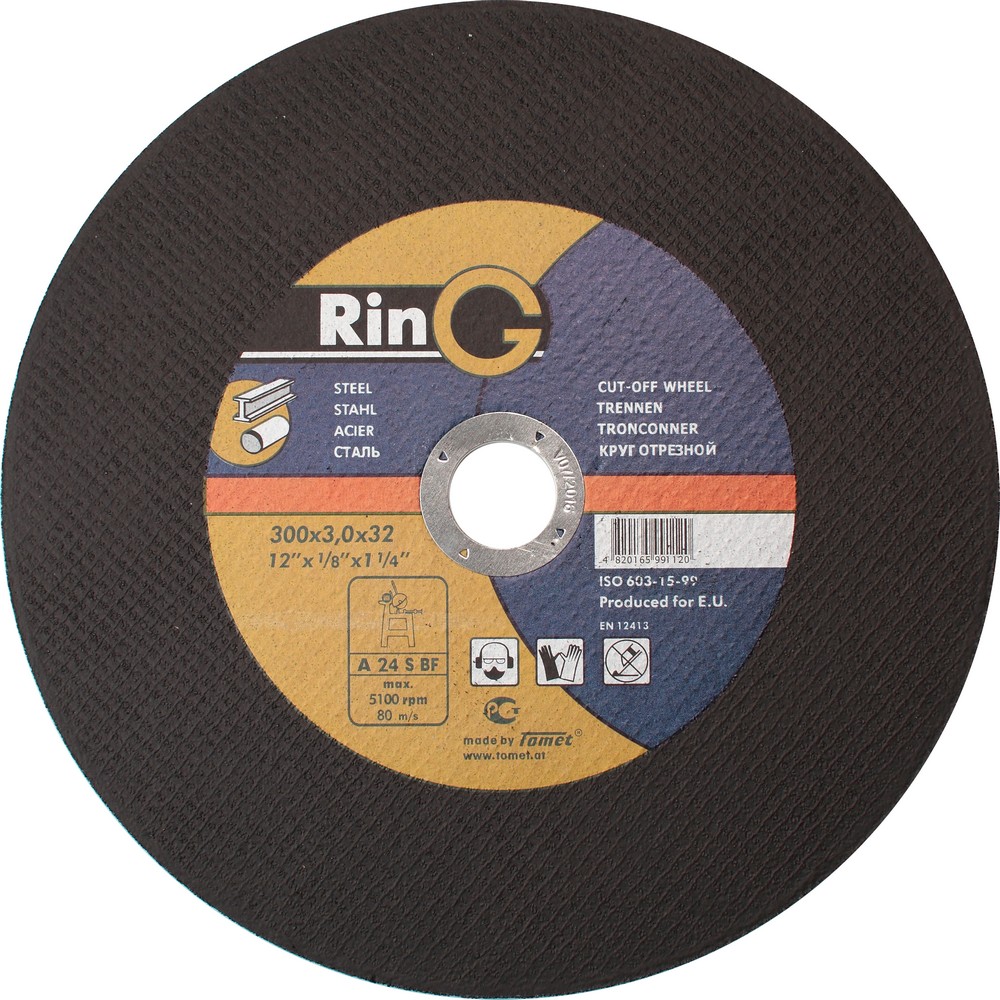 Круг отрезной 300*3,0*32  41 14А RING