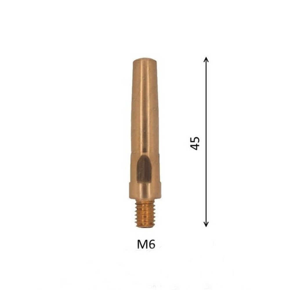 Наконечник медный E-Cu M6x45x1,2