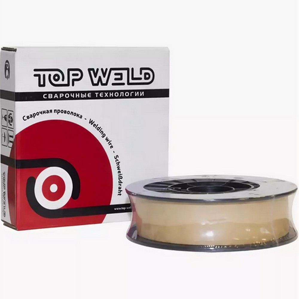 Проволока сварочная омедненная TW (СВ-08Г2С / D300 / d1,2 / 15 кг) ГОСТ ТОP WELD