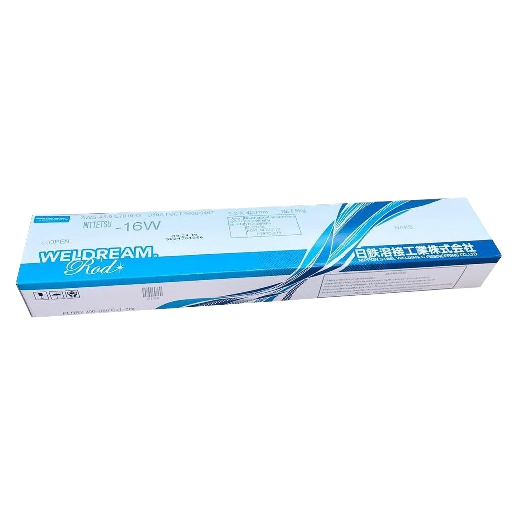 Электроды Nittetsu-16W д. 2,6х350 (5кг уп)