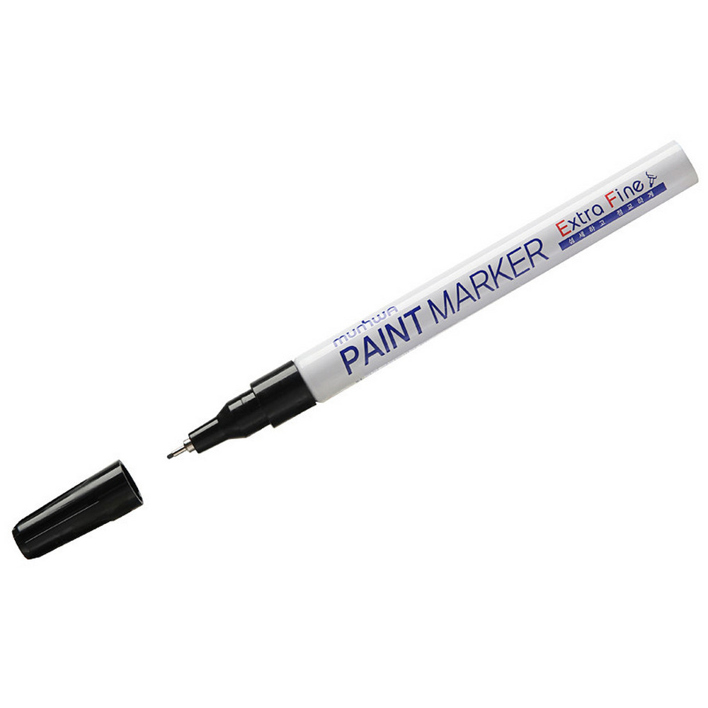 Маркер-краска 1 мм MunHwa "Extra Fine Paint Marker" черный