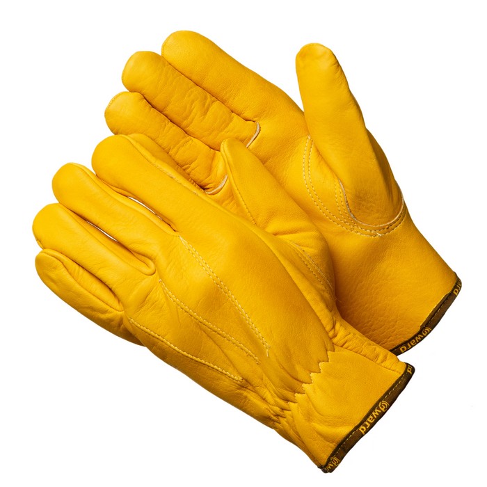 Перчатки цельнокожаные желтого цвета 1/20  разм.10 (XL) GWARD Force GOLD