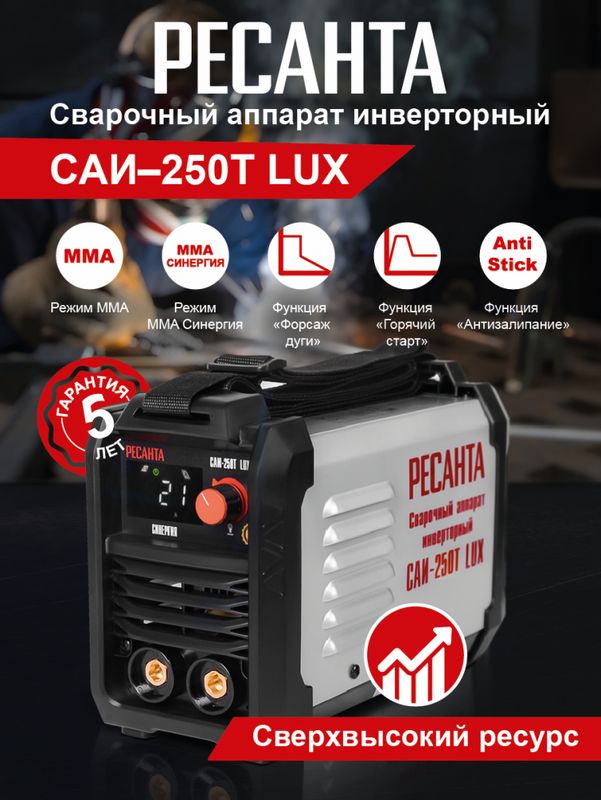 Инвертор Ресанта САИ 250Т LUX — изображение 7