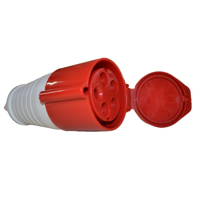 Розетка 225 32А 380В 3р+Е+N IP44 SchE 26015DEK