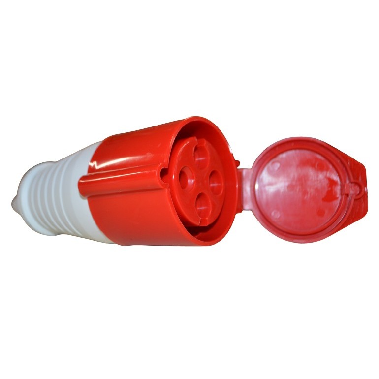 Розетка 224 32А 380В 3р+Е IP44 SchE 26014DEK