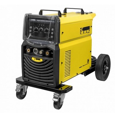 Полуавтомат сварочный КЕДР AlphaMIG-500S Plus (40–500А, 380В, AlphaWF-3, упр. 10м, колеса с платформой) — изображение 2