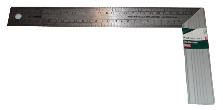Угольник столярный Профи 300х150 мм 19544