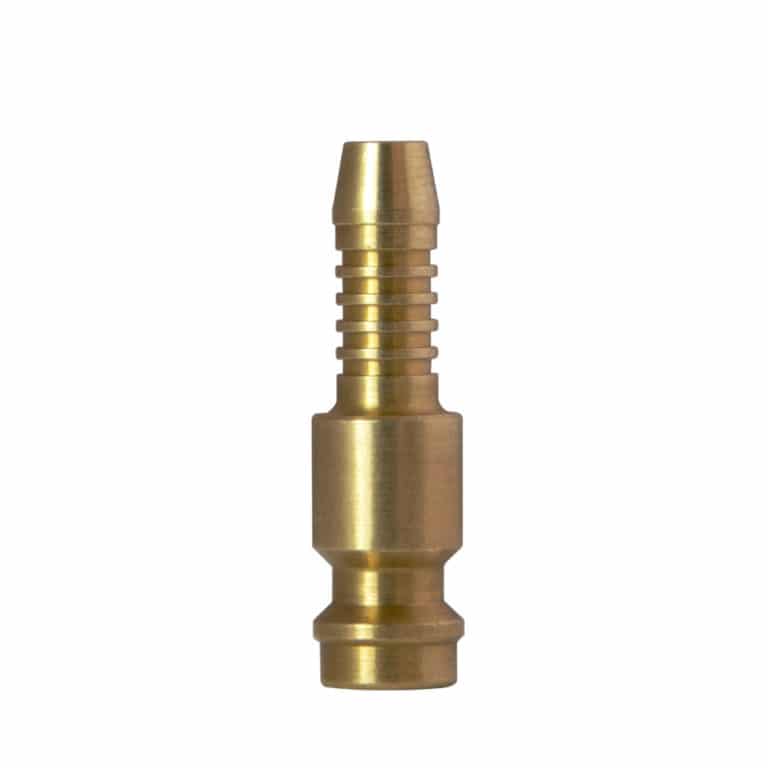 Соединитель быстросъемный папа 9мм - елочка 6мм VARTEG
