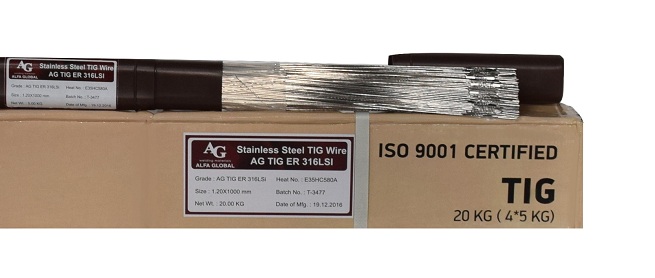 Пруток нержавеющий TIG ER-316LSi д.1.6 (5кг) AG (НАКС)