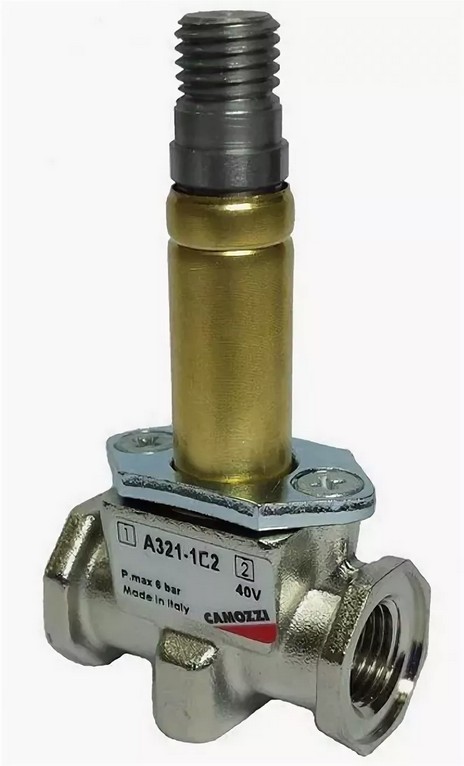 Пневмораспределитель А321-1С2 2/2, НЗ, G1/8 CAMOZZI