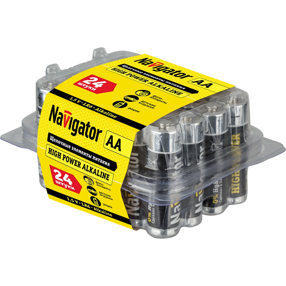 Батарейка NBT-NE-LR03-BOX24 АА Navigator