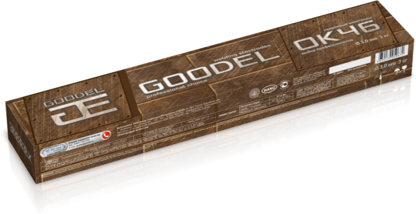 Электроды ОК 46 3.0мм (3 кг в уп) GOODEL