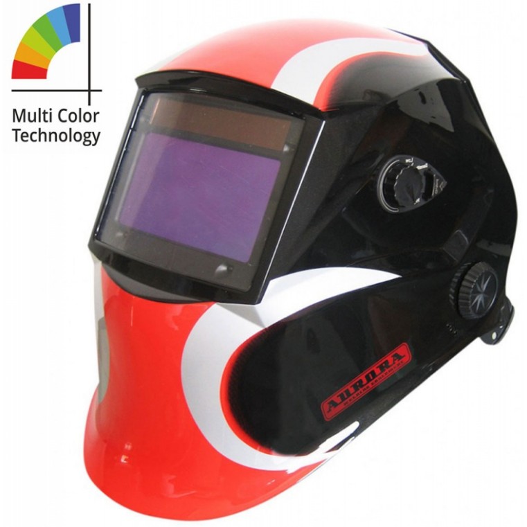 Маска сварщика "Хамелеон" Aurora SUN7 black&red 10623