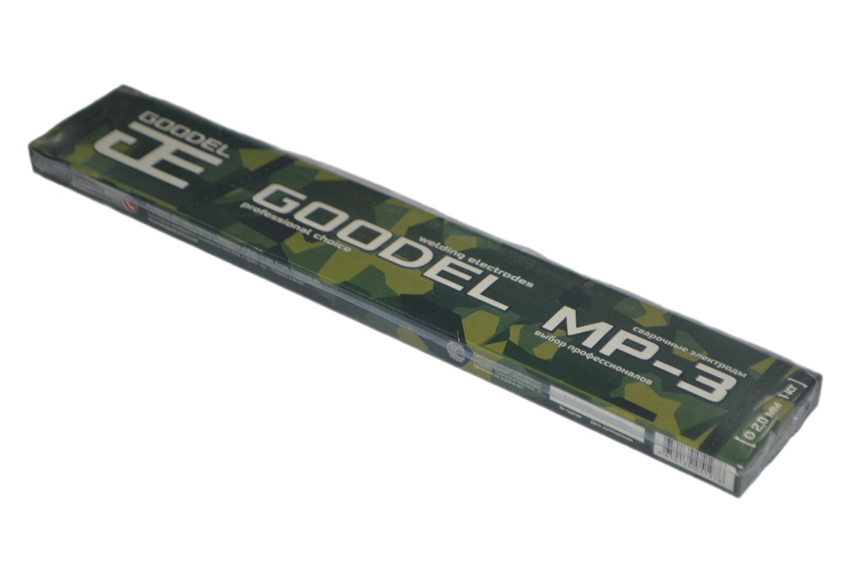 Электроды МР3 д. 2мм (1кг в уп), GOODEL
