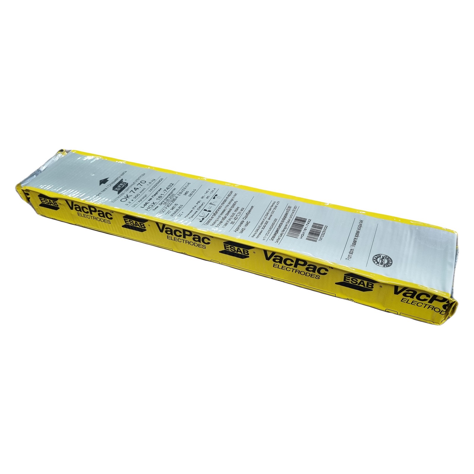 Электроды ОК 74.70 3,2х350 (1,8 кг в уп. VacPac), ЭСАБ-СВЭЛ