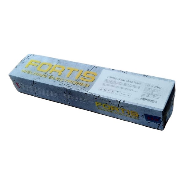 Электроды УОНИ 13/55 д. 3мм (4,5кг в уп) FORTIS PLUS Тантал
