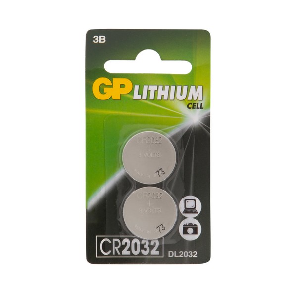 Батарейка GP литиевые CR2032 2/BL