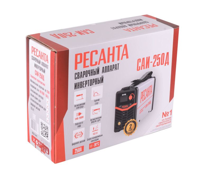 Инвертор сварочный Ресанта САИ 250Д — изображение 6