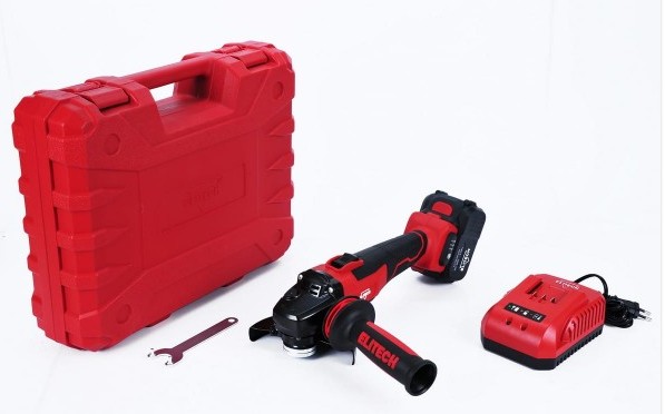 УШМ Elitech аккум., 18БЛ (б/щет, ф125мм, 18В, 1х4,0 Ач, Li-ion 2,6кг пл.пуск) (Е2213.001.02) — изображение 3