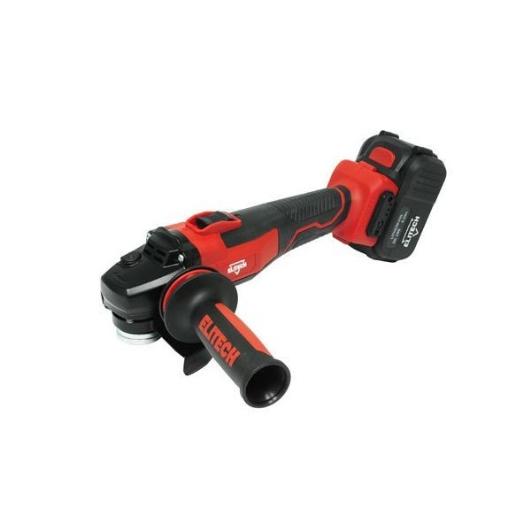 УШМ Elitech аккум., 18БЛ (б/щет, ф125мм, 18В, 1х4,0 Ач, Li-ion 2,6кг пл.пуск) (Е2213.001.02) — изображение 2