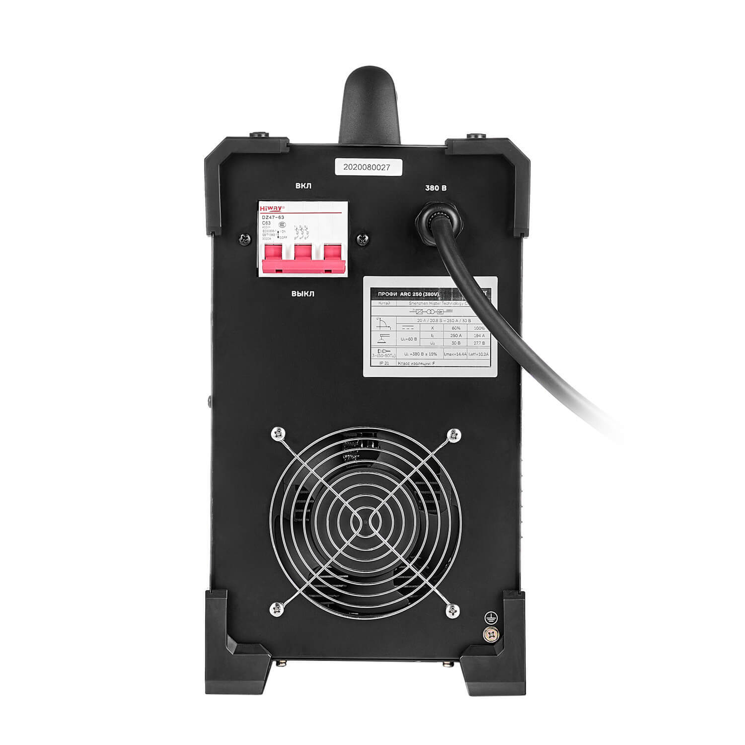 Инвертор ПТК ПРОФИ ARC 250 (380V) — изображение 2