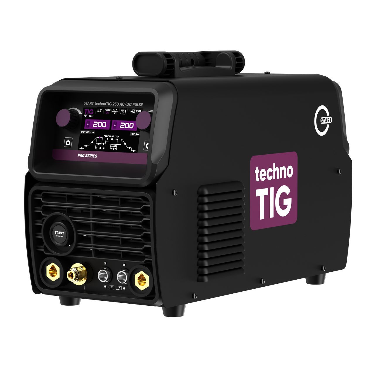 Аппарат аргонодуговой сварки START technoTIG 230 AC/DC PULSE 3ST230TAP