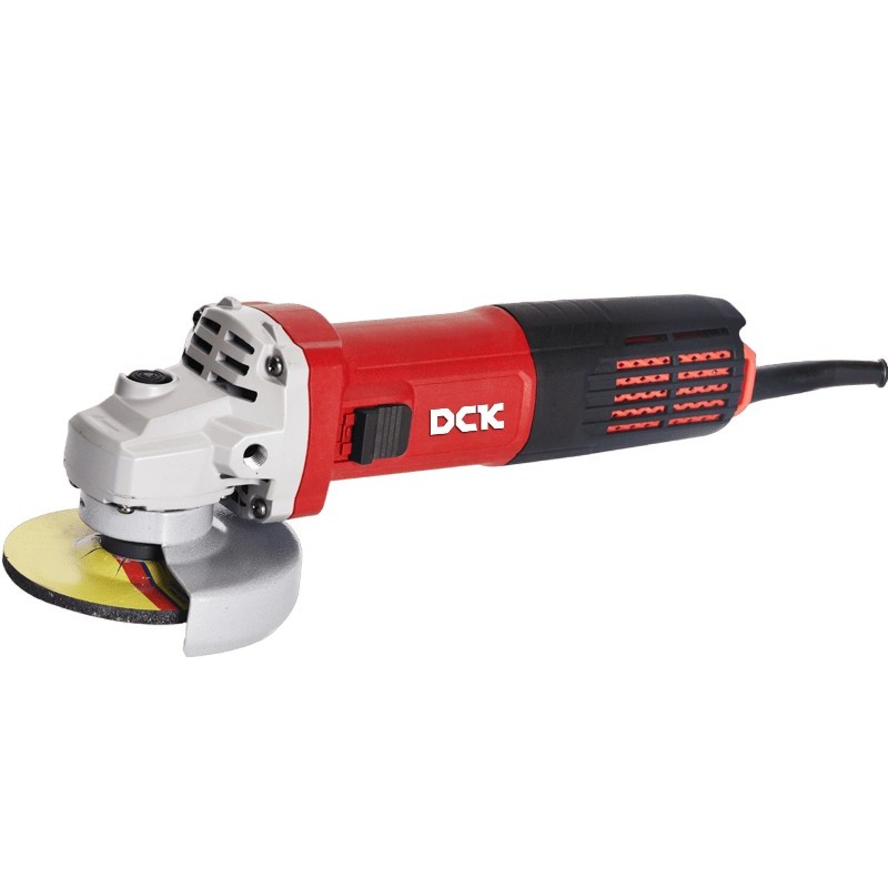 УШМ DCK KSM 10-125 (1100Вт, 125мм, пылезащита, усиленные шестерни)