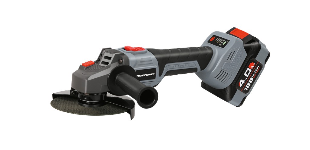 УШМ ProfiPower MKDGA-18V 125мм(li-ion-2шт, з/у, кейс)