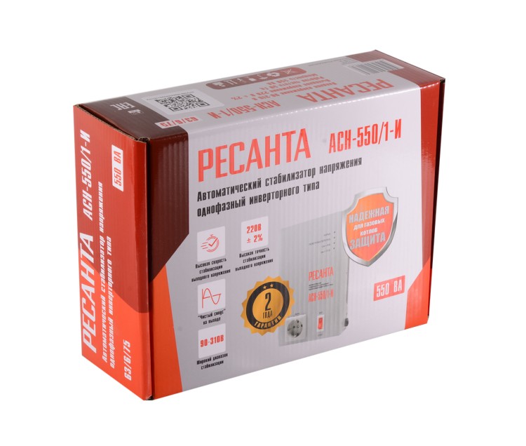 Стабилизатор ACH -550/1-И Ресанта — изображение 3