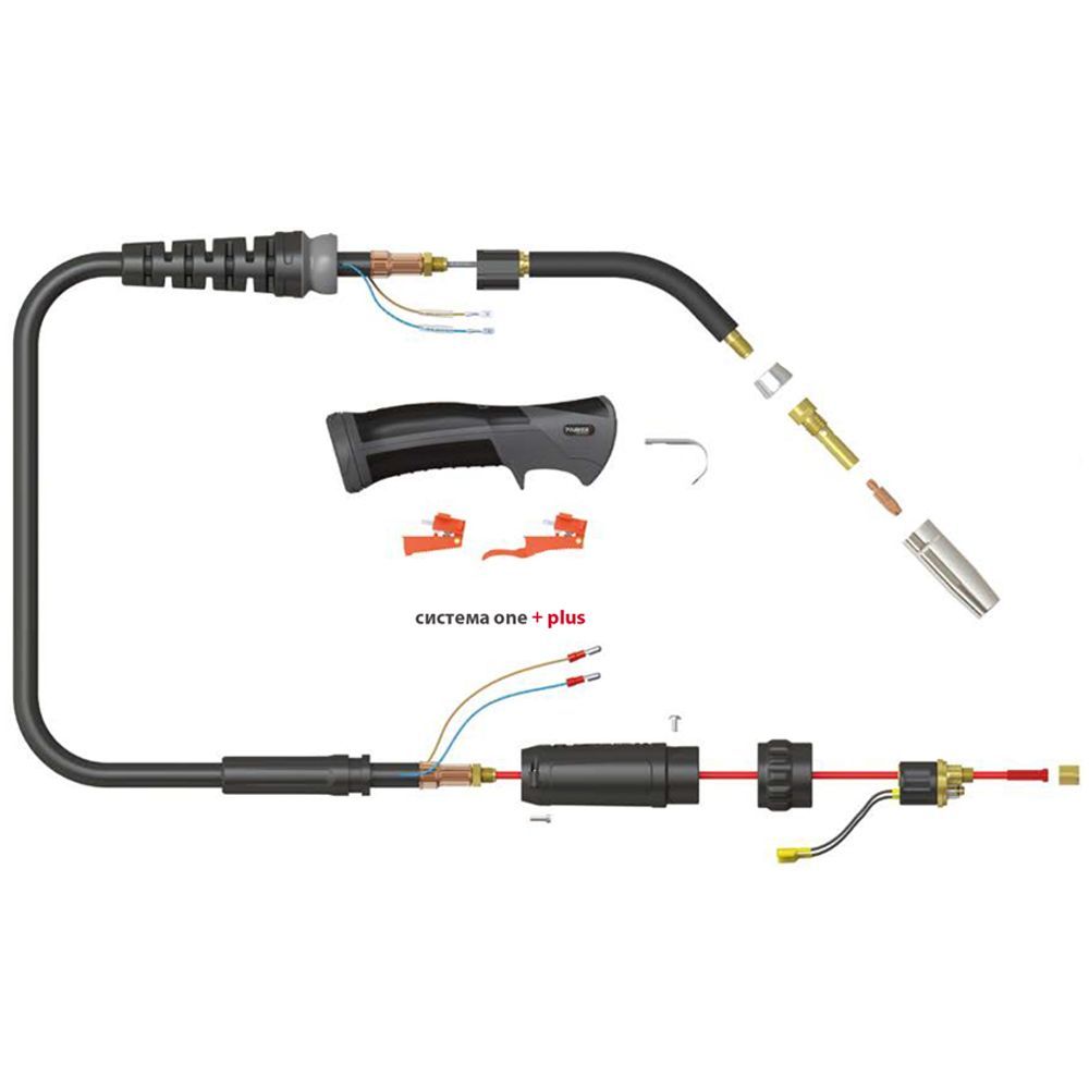 Горелка 255 SUREGRIP A-LW 5м (SGA-LW255-50ERBG) — изображение 2