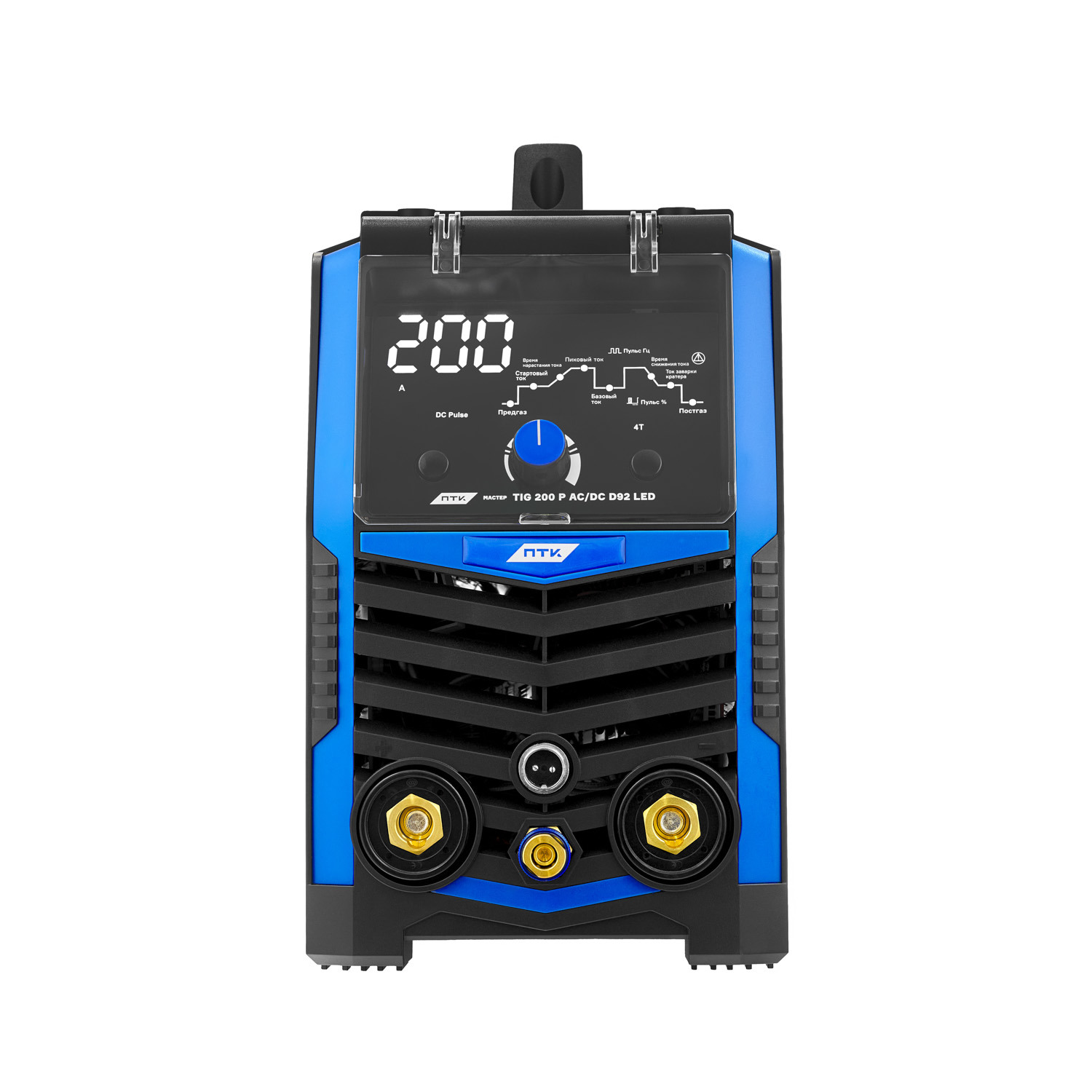 Аппарат аргонодуговой сварки ПТК МАСТЕР TIG 200 P AC/DC D92 LED — изображение 2