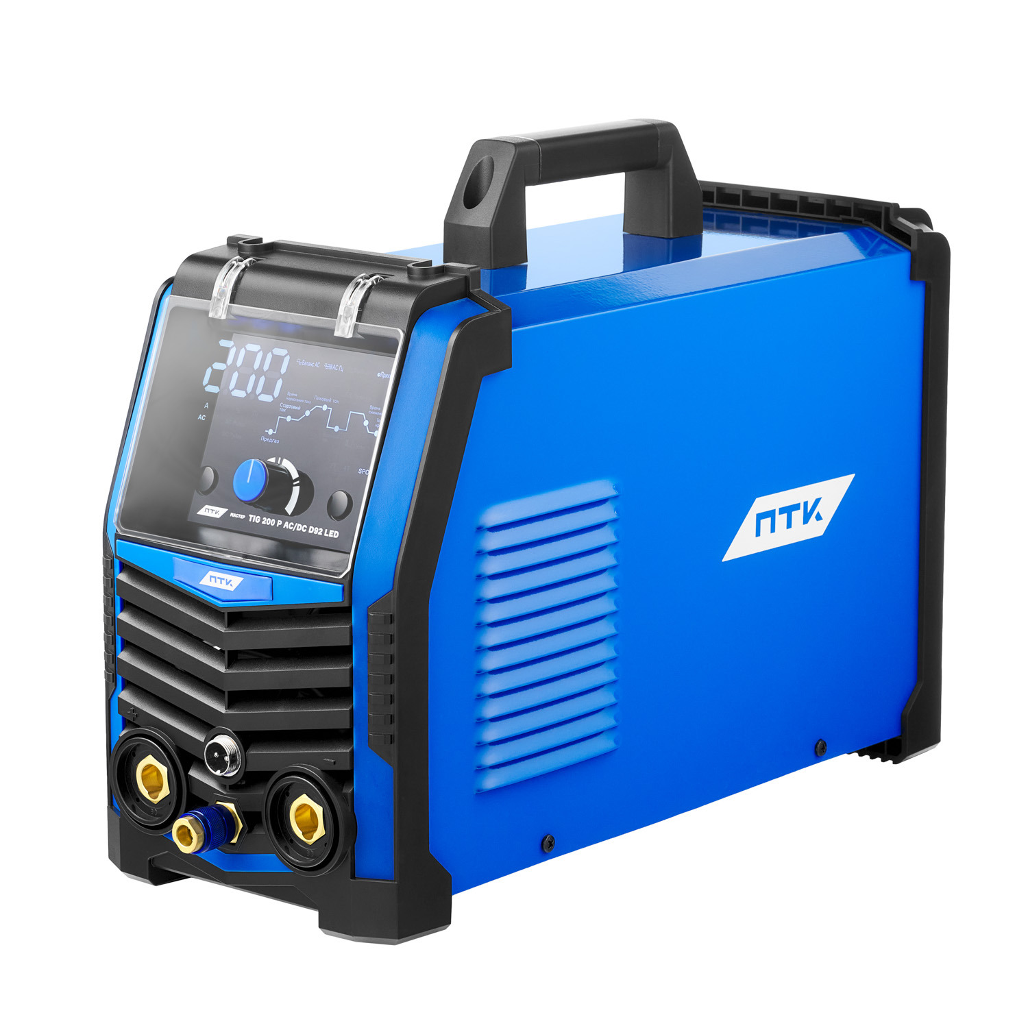 Аппарат аргонодуговой сварки ПТК МАСТЕР TIG 200 P AC/DC D92 LED