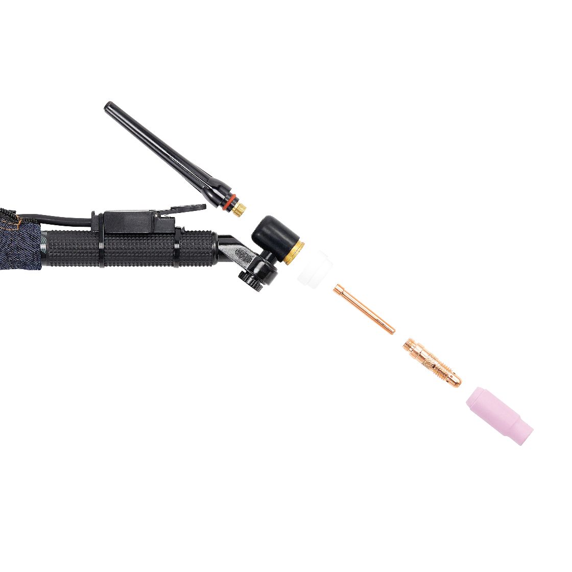 Горелка START TIG RF 26 8 м SuperFlex EV26RF-80 — изображение 3