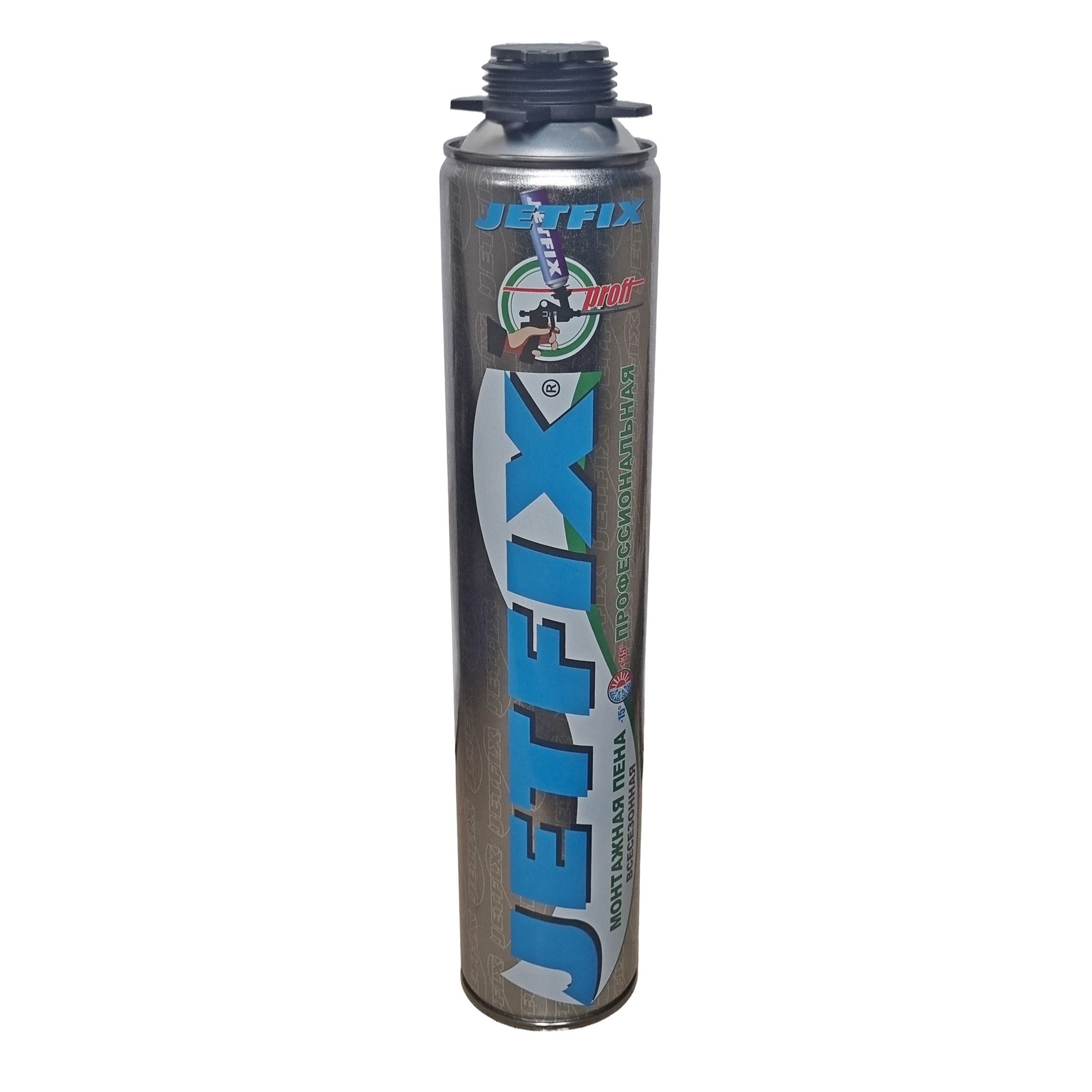 Пена JETFIX Proff всесезонная профес.750 мл