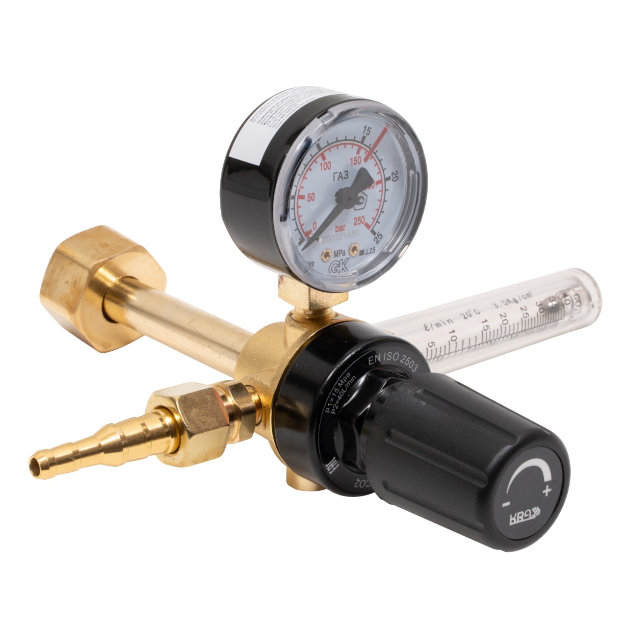 Регулятор У 30/АР 40 Р с ротаметром — 15/-МПа, вх. G3/4″; вых. М16х1,5; 30 л/мин поверенный KRASS