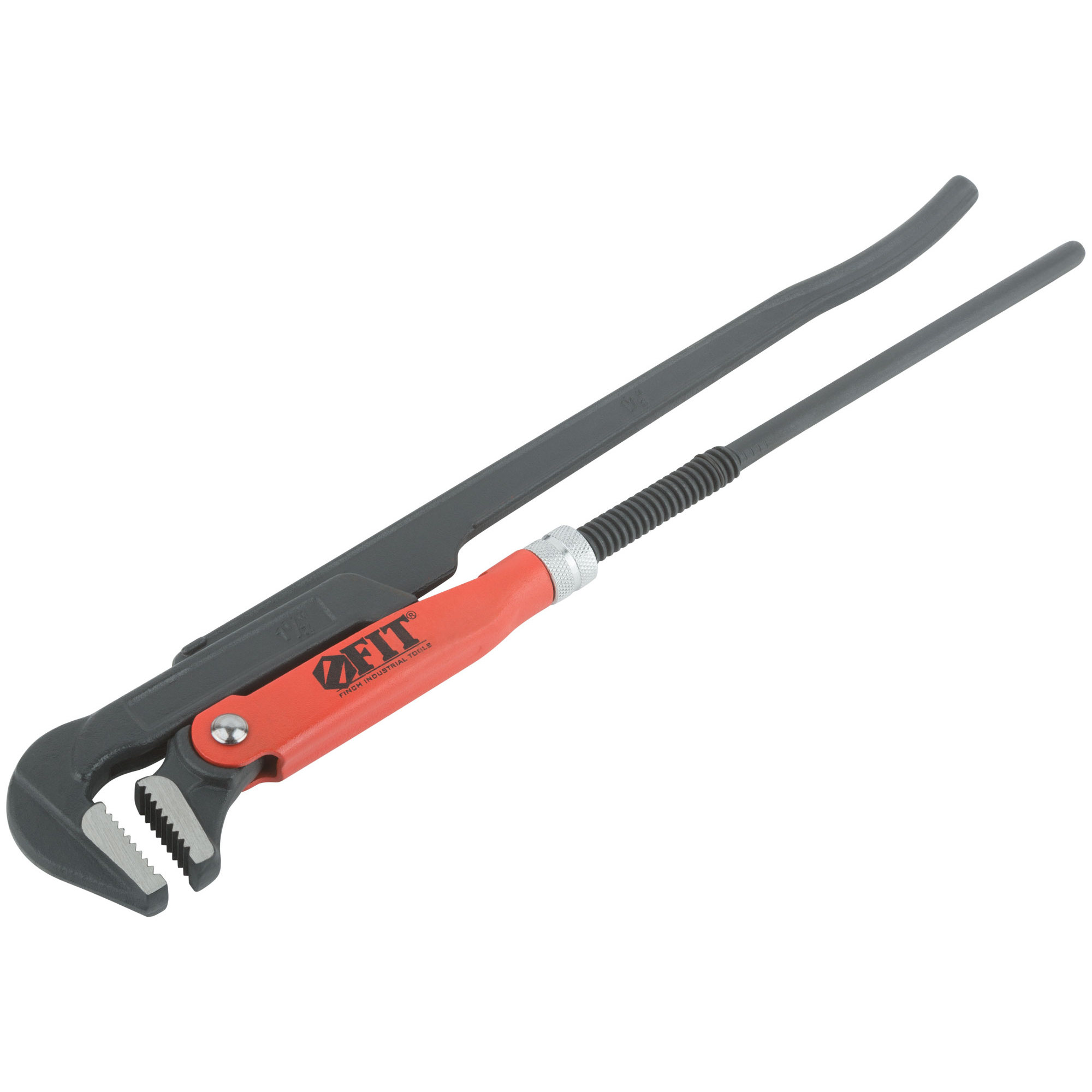 Ключ трубный газовый 90 гр. ( тип L ) инстр. сталь 1.5" (400 мм) FIT