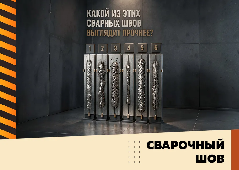 Какой из этих швов выглядит прочнее?